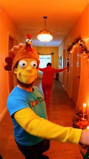 Mario The Simpsons hit the subscribe button thank you