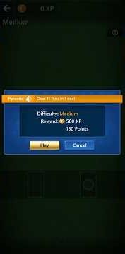 Microsoft Solitaire Collection Pyramid Medium 06.15.2026