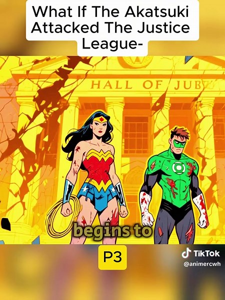 What If the Akatsuki Attacked the Justice League An Epic Anime vs DC Showdown #Akatsuki #JusticeLeague #Naruto #DCComics #AnimeVsDC 3