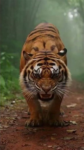 K9 Saves Puppy From Tiger😱