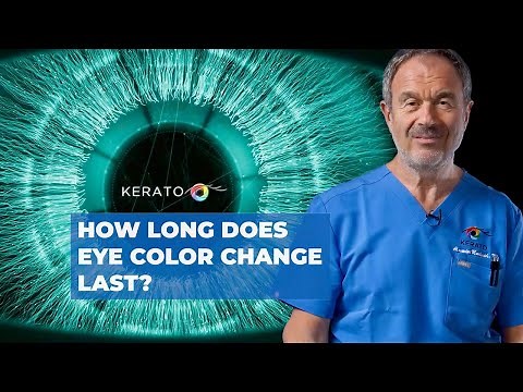 Kerato Q&A - 9. How Long Does Eye Color Change Last