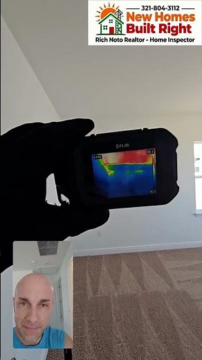 Home Inspection Reveals Missing Insulation! (Thermal Camera) County Passed the House