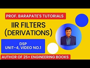 IIR FILTERS ( DERIVATIONS)