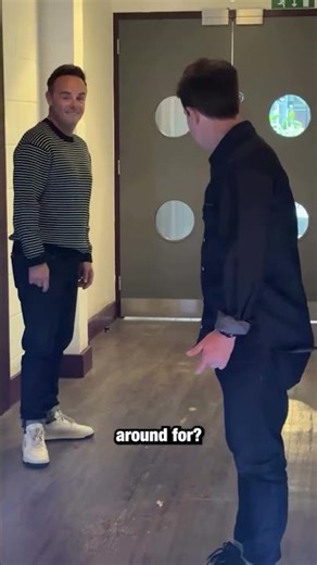 You missed a bit Ant… #antanddec #prank