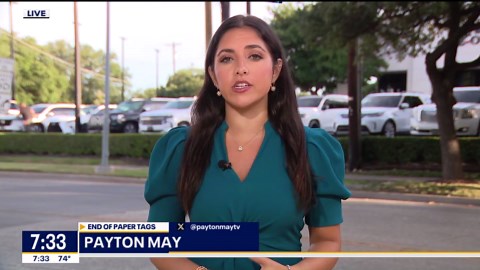 Dealerships now only offer metal license plates