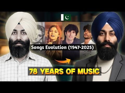 Pakistani Music Evolution SHOCKED Me (1947-2025) 78 Years Reaction