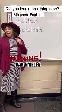 What’s a nicer word for FART and BAD BREATH ? Here you go.