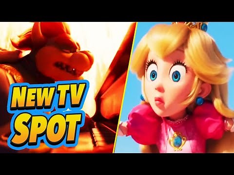 NEW Super Mario Bros. Movie Footage Reveals Awesome Bowser Scene! (TV Spot)