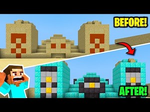 I UPGRADED *OP* STRUCTURES IN MINECRAFT...