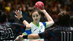 Slovenia women win first handball game 30-23 vs. South Korea