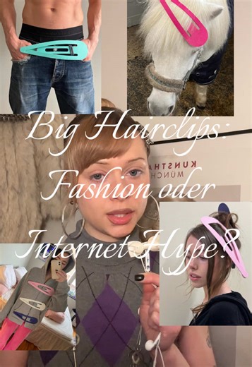 Big Hairclips: Mode oder Internet Hype?