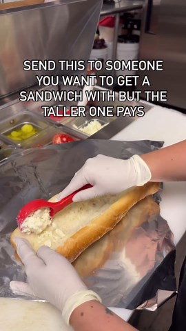 Moochie's Cheesesteaks | Share this with someone taller than you so you can get a free sandwich.😂🇮🇹🥖 #meatballsandwich #sandwich #meatballsub #share | Instagram