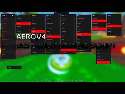 THE BEST ROBLOX BEDWARS SCRIPT | AEROV4 | INFINITE WIN FARM