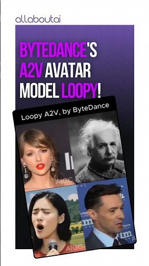 ByteDance A2V avatar model called Loopy | Leo Kadieff shares an incredible new AI tool