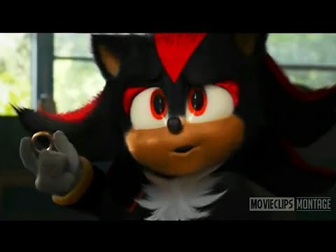 Sonic Movie Shadow Scene - Sonic The Hedgehog 2 (2022) Full Movie Clip HD Trailer Fan Made