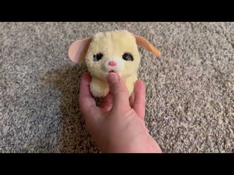 furReal Newborns Interactive Puppy – Plush Pet with Sounds & Motion for Kids #InteractiveToys