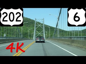 ⁴ᴷ Bear Mountain Bridge westbound [4K VIDEO]