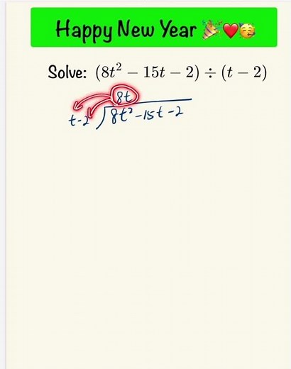 How To Use Long Division To Divide Polynomial | Algebra 2