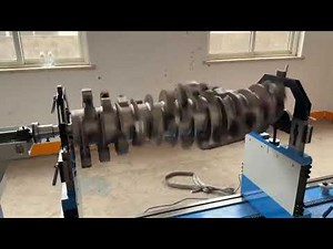 JP Dynamic Balancing of Hammer Crusher Rotor ---JP Balancing Machine