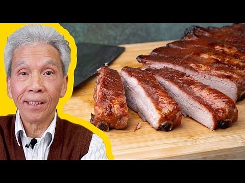 🤩 Dad's TASTY Chinese BBQ Spare Ribs (燒排骨)!