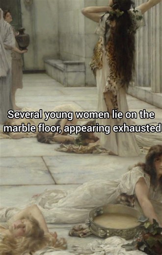 “Bacchanalian Ritual in Ancient Rome | Classical Mythology Painting by John Williams ll #shorts