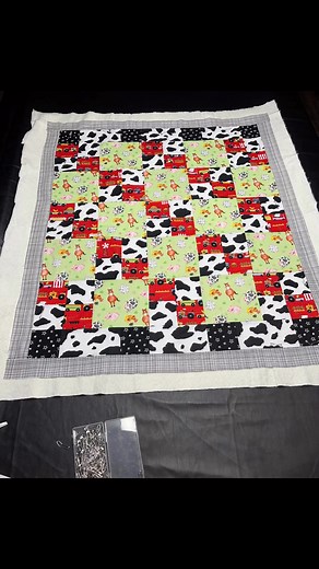 Baby Boy Quilt I made for my Cousin.❤️ #reelsfypシ #quilting #sewing #baby #babyboy #babyshower | Countrygrlz