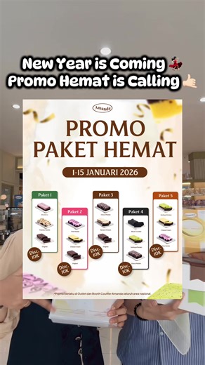 New Year Celebration: Promo Hemat is Calling