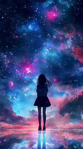 星空ライブ壁紙 #wallpaper #4kwallpaper #starrysky #nightsky #壁紙 #癒し #星空 #夜空