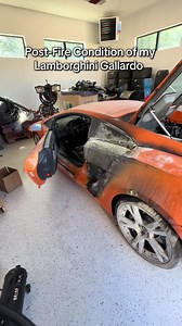 Post-Fire Condition of my Lamborghini Gallardo — What I Found