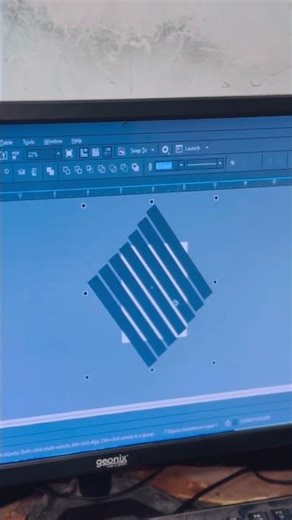 How to draw ✍️ a pattern design in Coreldraw part :2 #coreldraw #design #students #youtubeshorts