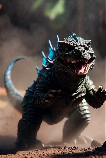Epic Godzilla Unleashed | Giant Monster Destroys the City in 8K Ultra HD #cute