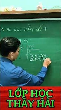 How to do two-digit division for 4th grade #thayhai #maths