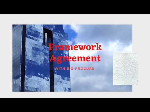 #publicsector How To: Intro to Framework Agreements