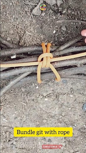 How to bundle git with rope #shorts #bundle #git #knot ‪@DoiT_03‬