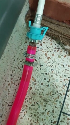 washing machine inlet & outlet installation