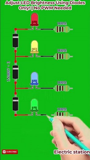How to Build a Multi-Level LED Indicator | Electronics Project for Beginners#electronics