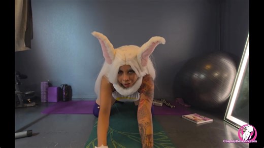 2.9K views · 105 reactions | Need a workout guide? Have no fear Kika The ATX Model is here! Check out her new video on site right now! #mirko #myheroacademia #bunnygirl | Cosplay Deviants | Facebook