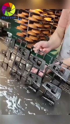 TSAUTOP | Carbon Fiber Pattern Hydro Dipping: Small Plastic Parts, Amazing Finish#hydrodipping