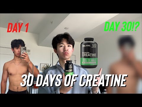 I took creatine for 30 days (results and tips)