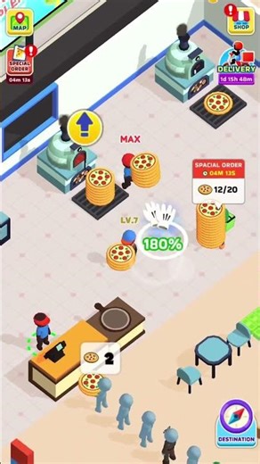 Pizza man delivered Evolution — Lv.1 to Lv.100 Ape!”