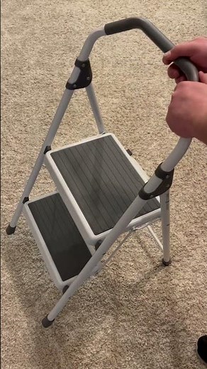 How to Close a Step Stool
