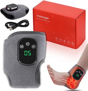 2026 Upgraded Rejuvacare Foot Renew, Rejuvacare Foot Massager, Portable Wireless Electric Foot Massager for Neuropathy, with 3 Vibration Modes & 5 Heat Levels, for All Ages Ankle Massage