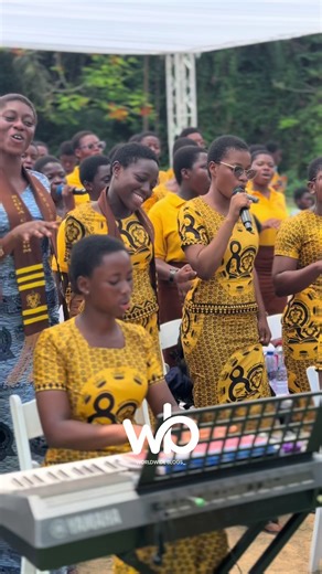 Hopsa 2001 composed music for their 80th anniversary #holychild🤎💛🤎💛🤎 #fyp #ghanatiktok🇬🇭 #holychildanniversary #viral