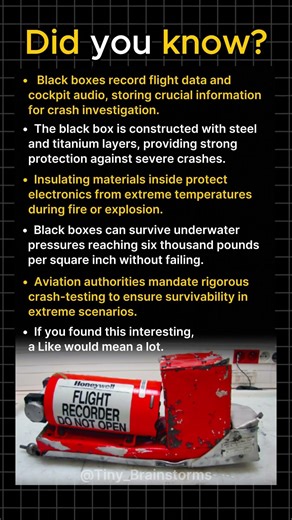 How Black Boxes Survive Crashes