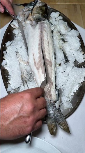 Salt baked fish at Elia Authentic Greek Restaurant in Las Vegas