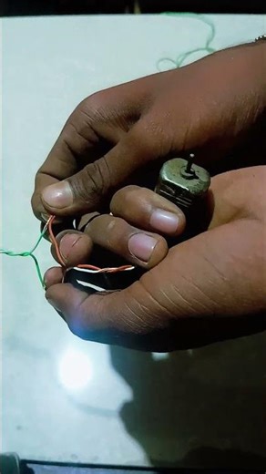 ⚡ Amazing DIY Mini Electric Motor – Make It at Home in 2 Minutes!