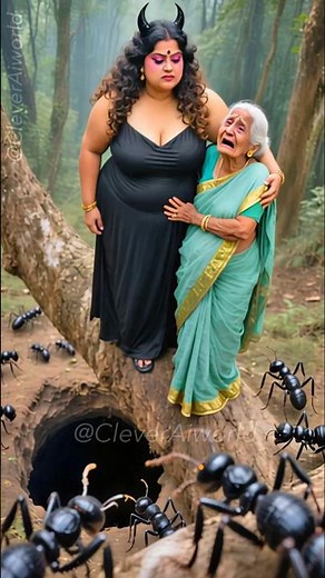 Army 🎖️ Saves old woman from Ant 🐜 queen