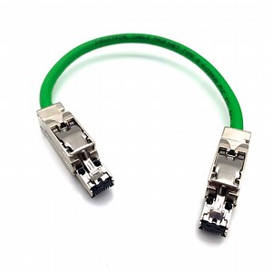 [Hot Item] Svlec Field-Mountable Industrial Ethernet Network RJ45 Connector 4 Poles Metal and 90 Degree Elbow Plug Connectors.