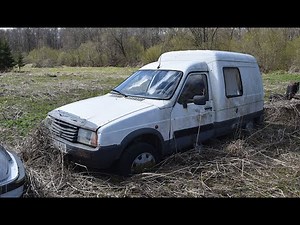 Starting Diesel Citroen C15 After 15 Years + Test Drive