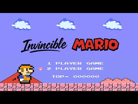 Invincible Mario SMB Hack #mario #supermariobros #mariobros #supermario
